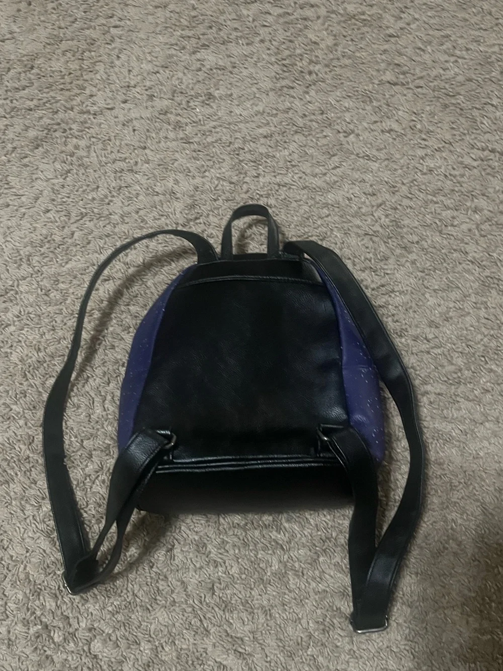 Loungefly Disney Lilo & Stitch Mini Backpack Purple Black Stars Collectible